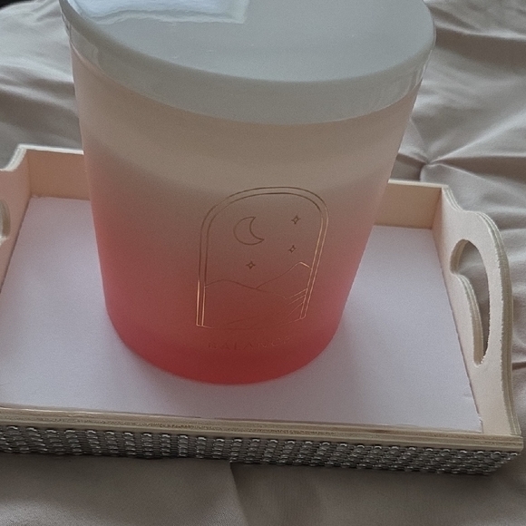 Other - Salt Cavern Scented Candle in Pink